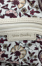 Load image into Gallery viewer, Vera Bradley Womens Charlie Ivory Leather Detachable Strap Shoulder Tote Bag