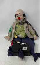 Load image into Gallery viewer, 1980s Dynasty Doll Collection Clyde The Hobo Clown Porcelain Doll