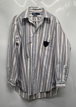 Load image into Gallery viewer, Polo By Ralph Lauren Mens Multicolor Striped Print Button-Up Shirt Size Medium
