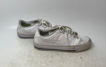 Load image into Gallery viewer, Nike Womens Court Legacy Next Nature White Low Top Lace-Up Sneaker Shoes Size 8