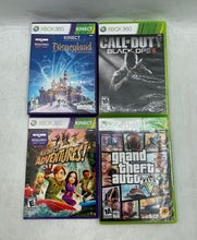Load image into Gallery viewer, Lot Of 4 Pcs Microsoft Xbox 360 Action & Adventure Video Games Not Tested