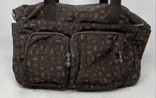 Load image into Gallery viewer, Kipling Womens Dark Brown Outer Pockets Double Handle Shoulder Bag