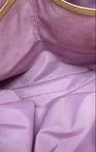 Load image into Gallery viewer, Del Giudice Roma Womens Melissa S Orange Beige Pebbled Leather Shoulder Bag