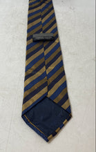Load image into Gallery viewer, Arturo Calle Mens Multicolor Striped Silk Adjustable Pointed Tie One Size