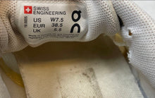 Load image into Gallery viewer, On Womens Cloud White Low Top Lace-Up Running Sneaker Shoes Size 7.5