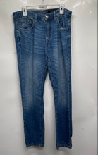 Load image into Gallery viewer, Armani Exchange Mens Blue Denim Slim Fit 5 Pocket Design Straight Jeans Size 32