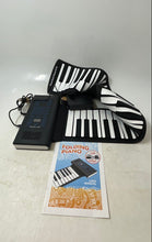 Load image into Gallery viewer, Igloo Essentials Black White Folding Piano Keyboard For Kids With Box Untested