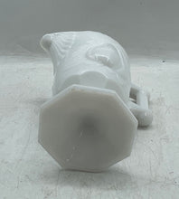 Load image into Gallery viewer, Vintage White Baltimore Pear Engraved Ceramic Tableware Footed Creamer w/ Handle