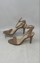 Load image into Gallery viewer, Nine West Womens Anistono Multicolor Shimmery High Heel Ankle Strap Sandals 9M