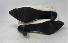 Load image into Gallery viewer, Anne Klein Womens Frankie White Pointed Toe Kitten Heel Ankle Bootie Size 6.5M