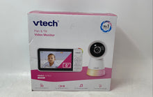 Load image into Gallery viewer, VTech Model VM5266 White Pan & Tilt Video Baby Monitor With Box Not Tested