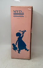 Load image into Gallery viewer, Marian Yu Designs Hilary Blonde Hair Porcelain Doll In White Floral Dress W/ Box
