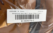 Load image into Gallery viewer, Nordstrom Rack Mens Brown Leather Lace-Up Almond Toe Derby Dress Shoes Size 8M