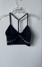 Load image into Gallery viewer, Nike Air Womens Black Sleeveless Activewear Sports Bra Size Medium