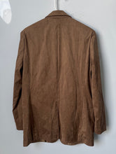 Load image into Gallery viewer, Steve Madden Womens Brown Long Sleeve Notch Lapel One-Button Blazer Size Small