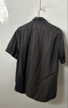 Load image into Gallery viewer, Banana Republic Mens Gray Slim Fit Short Sleeve Button-Up Shirt Size Medium
