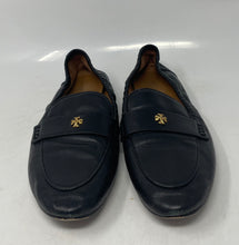 Load image into Gallery viewer, Authentic Tory Burch Womens Black Slip-On Ballet Loafer Shoes Size 7M Worn