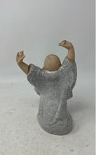 Load image into Gallery viewer, Vintage Laughing Buddha With Raised Arms Good Luck Porcelain Figurine