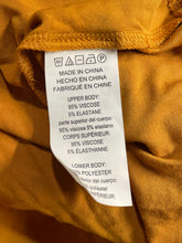 Load image into Gallery viewer, Michael Kors Womens Mustard Long Sleeve Overlapping Layered Blouse Top Size XL