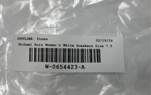 Load image into Gallery viewer, Michael Kors Womens Colby White Lace-Up Sneakers Shoes Size 7.5M