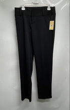 Load image into Gallery viewer, Michael Kors Womens Black Flat Front Pockets Regular Fit Ankle Pants Sz 10 w/Tag