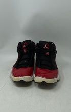 Load image into Gallery viewer, Nike Mens Air Jordan 6 Rings 322992-060 Red Black Lace-Up Sneaker Shoes Size 12