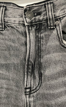 Load image into Gallery viewer, American Eagle Womens Black Cotton Denim High-Rise Distressed Mom Jeans Size 2