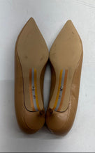 Load image into Gallery viewer, Sam Edelman Womens Franci Light Brown Leather Pointed Toe Kitten Pump Heels Sz 5