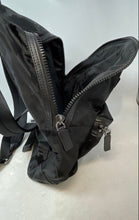 Load image into Gallery viewer, Michael Kors Womens Black Adjustable Strap Top Handle Shoulder Backpack