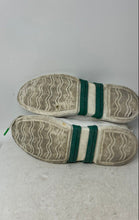 Load image into Gallery viewer, Hogan 3R Mens White Green Leather Low Top Lace-Up Sneaker Shoes Size 7.5