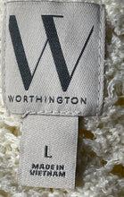 Load image into Gallery viewer, Worthington Womens Yellow Knit Ribbed V-Neck Pullover Vest Sweater Size Large