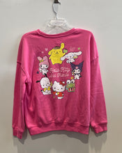 Load image into Gallery viewer, Hello Kitty And Friends By Sanrio Womens Pink Printed Pullover Sweatshirt Size M