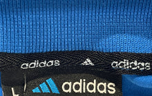 Load image into Gallery viewer, Adidas Mens Blue 3-Stripes Short Sleeve Performance Club Tennis Polo Shirt Sz L