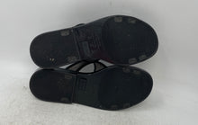 Load image into Gallery viewer, Melissa Womens Bikini Black Glitter Open Toe Slip-On Slide Sandals Size 7