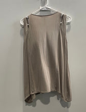 Load image into Gallery viewer, BCBGMAXAZRIA Womens Brown Round Neck Sleeveless Blouse Top Size Small
