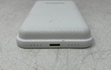 Load image into Gallery viewer, PureGear Model 09789PG White Magnetic Wireless Power Bank Charger Not Tested