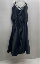 Load image into Gallery viewer, Missacc Womens Black Pearl Off The Shoulder Formal Ball Gown Dress No Size