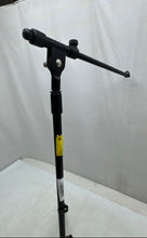 Load image into Gallery viewer, Hercules MS432B Black Adjustable Legs Quick Turn 2-In-1 Microphone Boom Stand