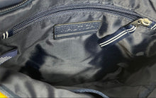 Load image into Gallery viewer, Nautica Womens Armada Yellow And Navy-Blue Adjustable Strap Crossbody Bag W/Tags
