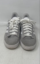 Load image into Gallery viewer, Adidas Womens Grand Court Alpha Gray White Suede Lace-Up Sneakers Shoes Size 8