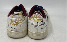 Load image into Gallery viewer, Desigual Womens White Printed Lace-Up Sneakers Shoes Size 6.5