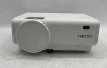 Load image into Gallery viewer, Toptro Model TR21 White 1080p Full HD Compact Portable LED Projector Untested