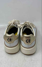 Load image into Gallery viewer, Cole Haan Womens GrandPro Topspin White Beige Lace-Up Sneaker Shoes Size 9B