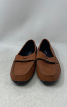 Load image into Gallery viewer, Alfani Mens Iker Brown Leather Round Toe Slip-On Penny Loafer Shoes Size 9.5M