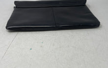 Load image into Gallery viewer, Erik Womens Black Leather Inner Pocket Envelope Shoulder Strap Clutch Bag