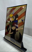 Load image into Gallery viewer, The Lavender Scythe Anime Style Three Characters Cover Artwork Framed Poster