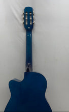 Load image into Gallery viewer, Freedom CG330C Blue Burst 3/4 Classical Acoustic Guitar With Gig Bag