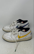 Load image into Gallery viewer, Nike Mens Air Jordan 1 Low CW7009-100 White Lace-Up Sneaker Shoes Size 9