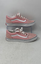 Load image into Gallery viewer, Vans Kids Old Skool 508731 Pink White Low Top Lace-Up Sneaker Shoes Size 6.5