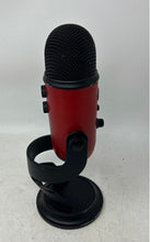 Load image into Gallery viewer, Blue Yeti Red Black Multi-Pattern Professional USB Condenser Microphone Untested